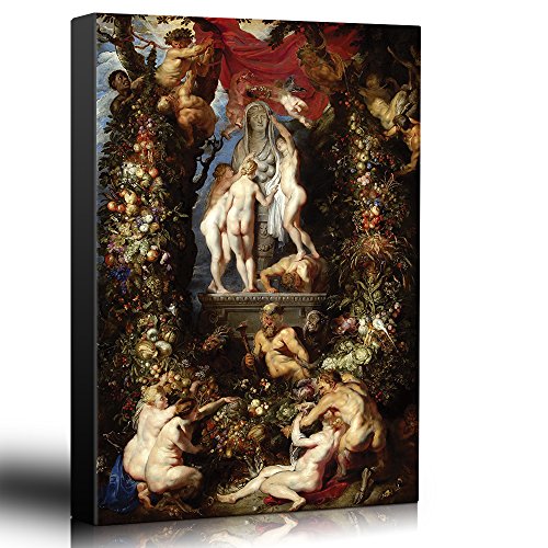 23. Nature Adorning the Three Graces