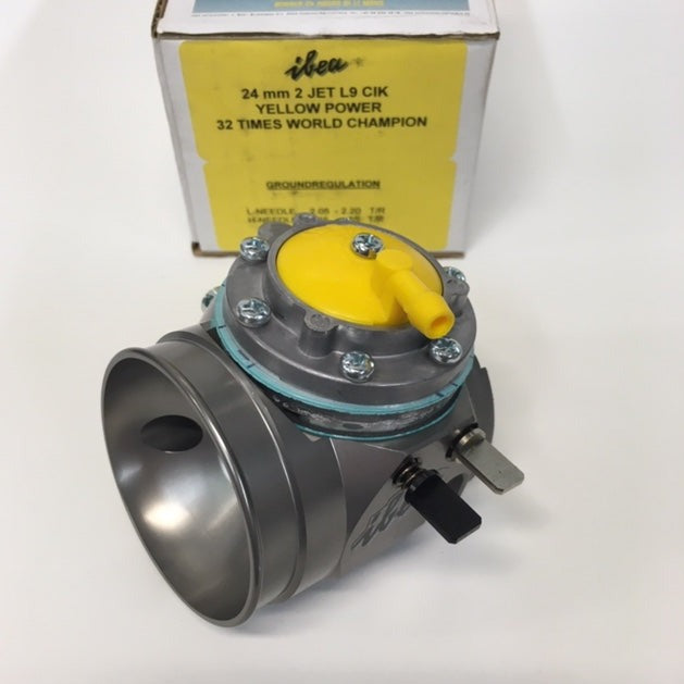New Ibea 24mm Carburetor L9 2 Jet for Motorcycle, ATV & Dirt Bike - High Performance Air Fuel Mixture System - Perfect for Off-Road Racing & Engine Tuning