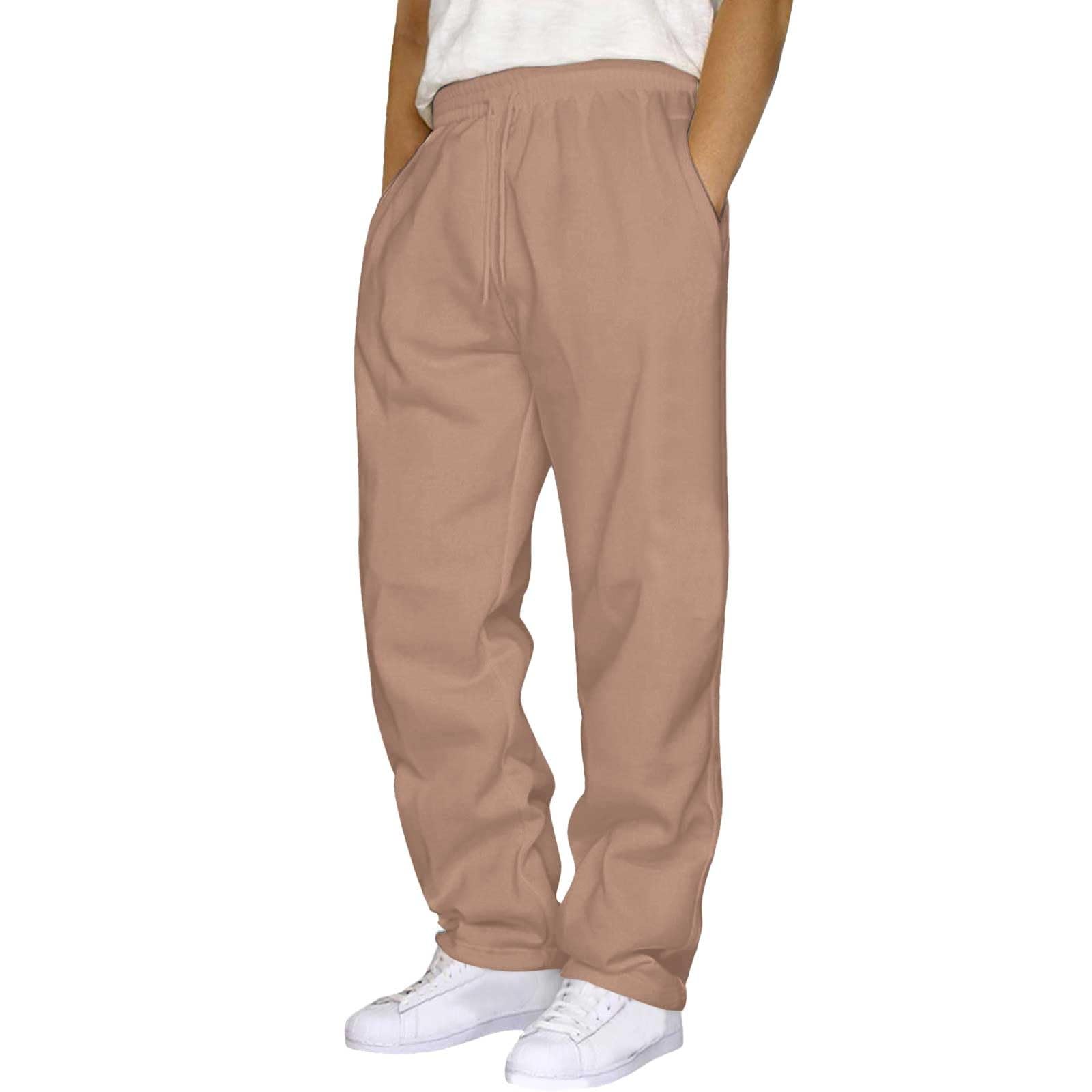 Men's Sweatpants - Gym Running Workout Joggers with Drawstring & Pockets | Comfortable Athletic Trousers for Fitness, Training & Casual Wear