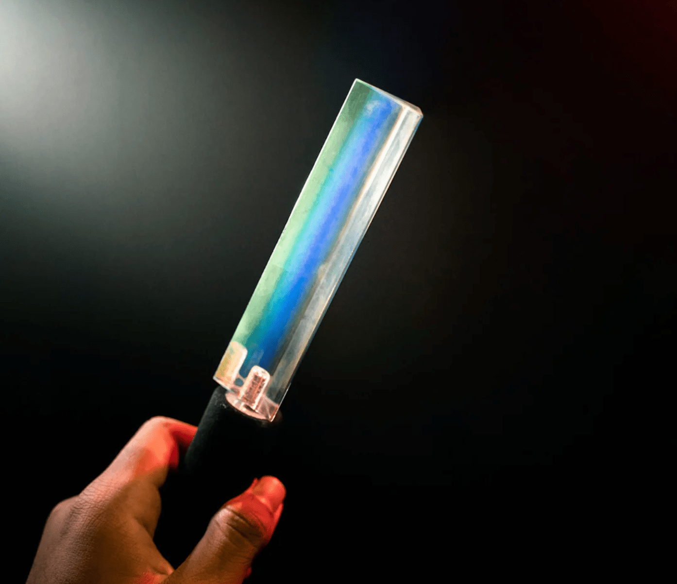 Prism Lens FX Multicolored Mountable Triangle Prism for Photography Lighting Effects - Perfect for Creative Photo Shoots, Rainbow Light Experiments & Science Classroom Demonstrations