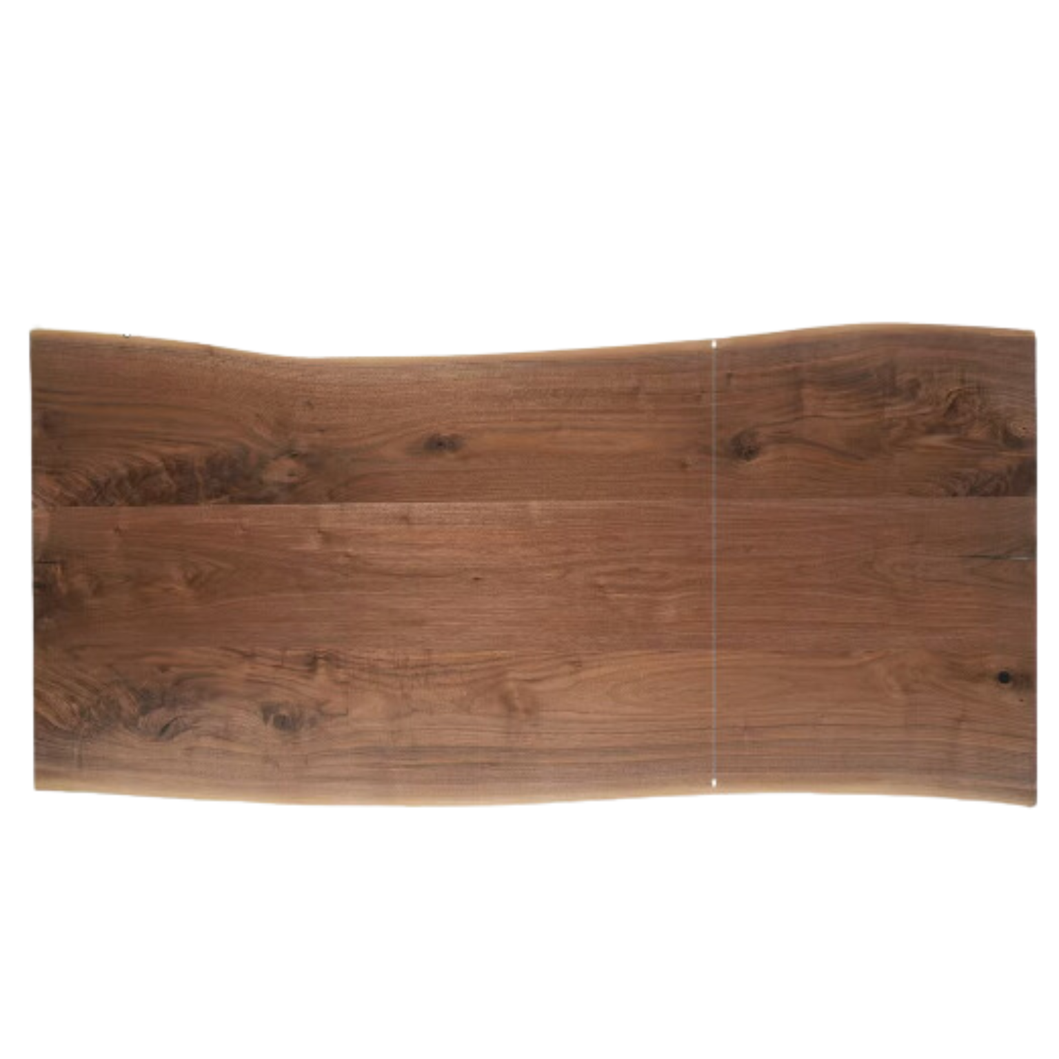 Premium Black Walnut Solid Wood Natural Edge Dining Table – Handcrafted Large Board for Rustic & Modern Home Decor – Perfect for Family Gatherings & Dinner Parties