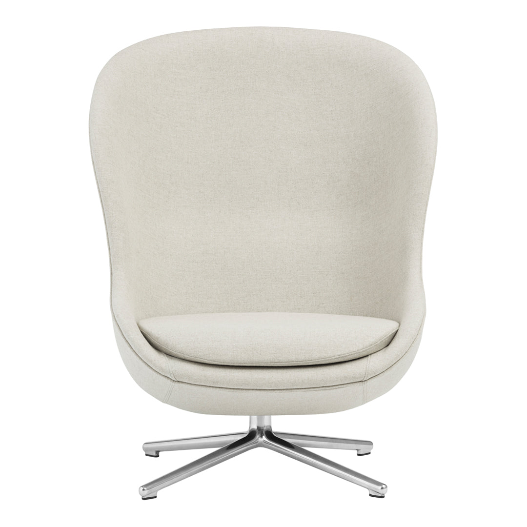 Premium Hyg Lounge Chair with 360° Swivel Base - Modern Accent Chair for Living Room, Bedroom or Office - Ergonomic Comfort for Relaxing & Reading