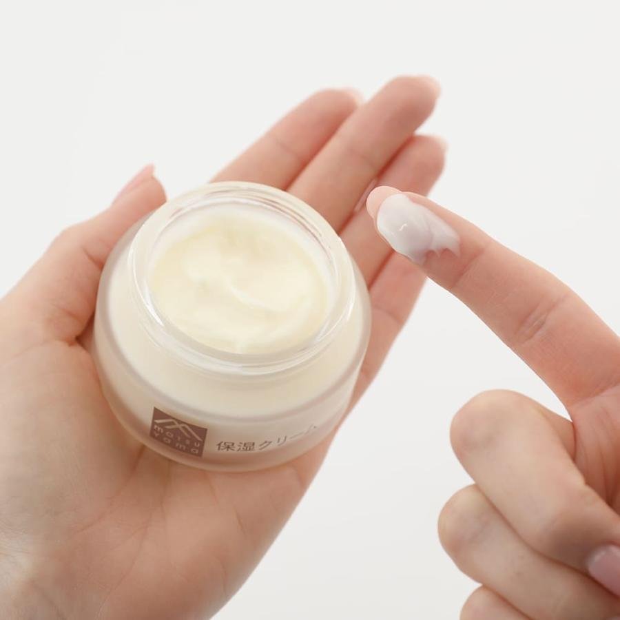 Matsuyama Hadauru Moisturizing Face Cream 50g - Japanese Hydrating Moisturizer for Dry & Sensitive Skin - Day & Night Skincare Routine