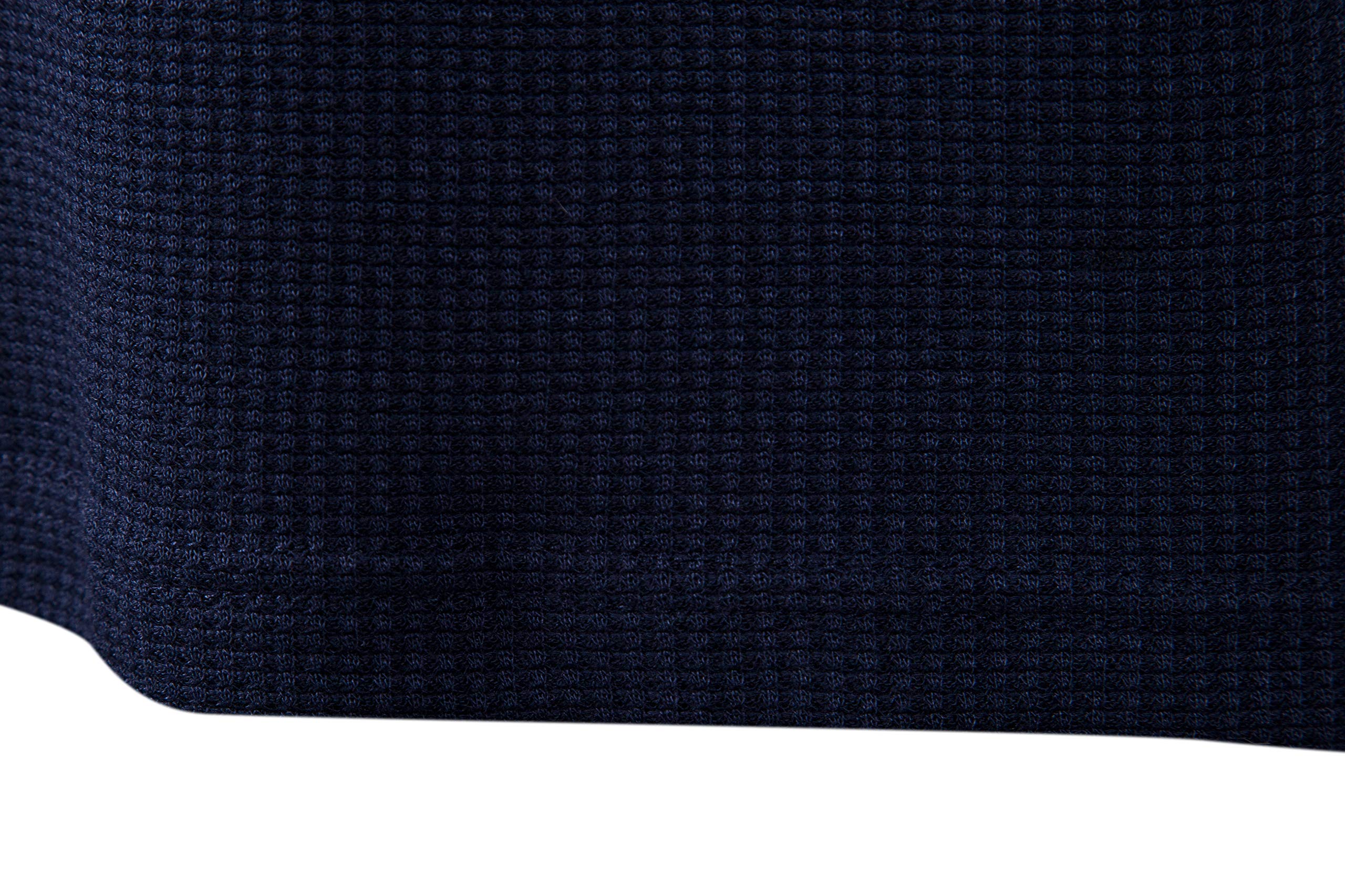 Men's Lightweight Solid Color Pullover Hoodie - Casual Long Sleeve Waffle-Knit Henley Shirt for Everyday Wear, Outdoor Activities & Lounge Comfort