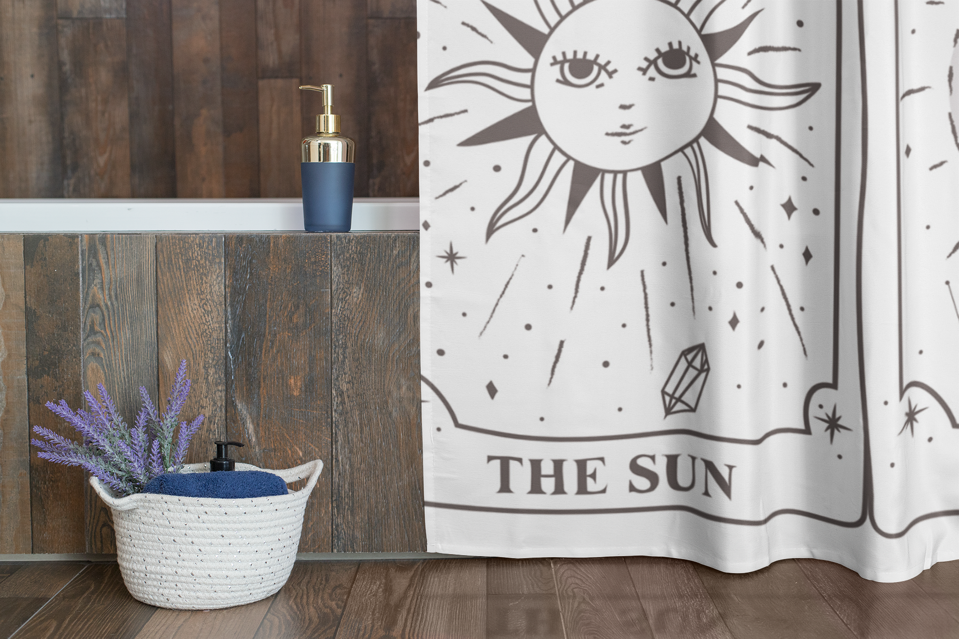 Celestial Zodiac Shower Curtain - Waterproof Bathroom Decor with 12 Horoscope Signs - Perfect for Astrology Lovers & Spa-Like Bathroom Makeover
