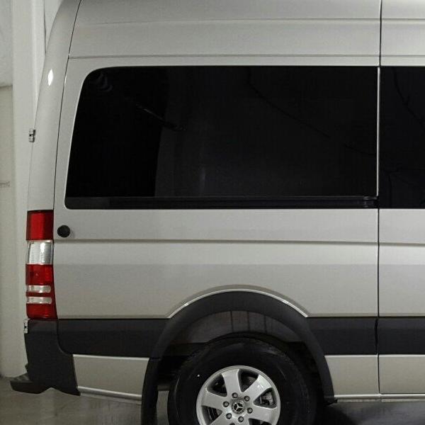 AMA Passenger Side Rear Quarter Solid Glass Window for 144 WB 2007-2024 Sprinter Van (MS06 RS2M P) - Perfect Replacement for Damaged Windows in Delivery Vans & Work Vehicles