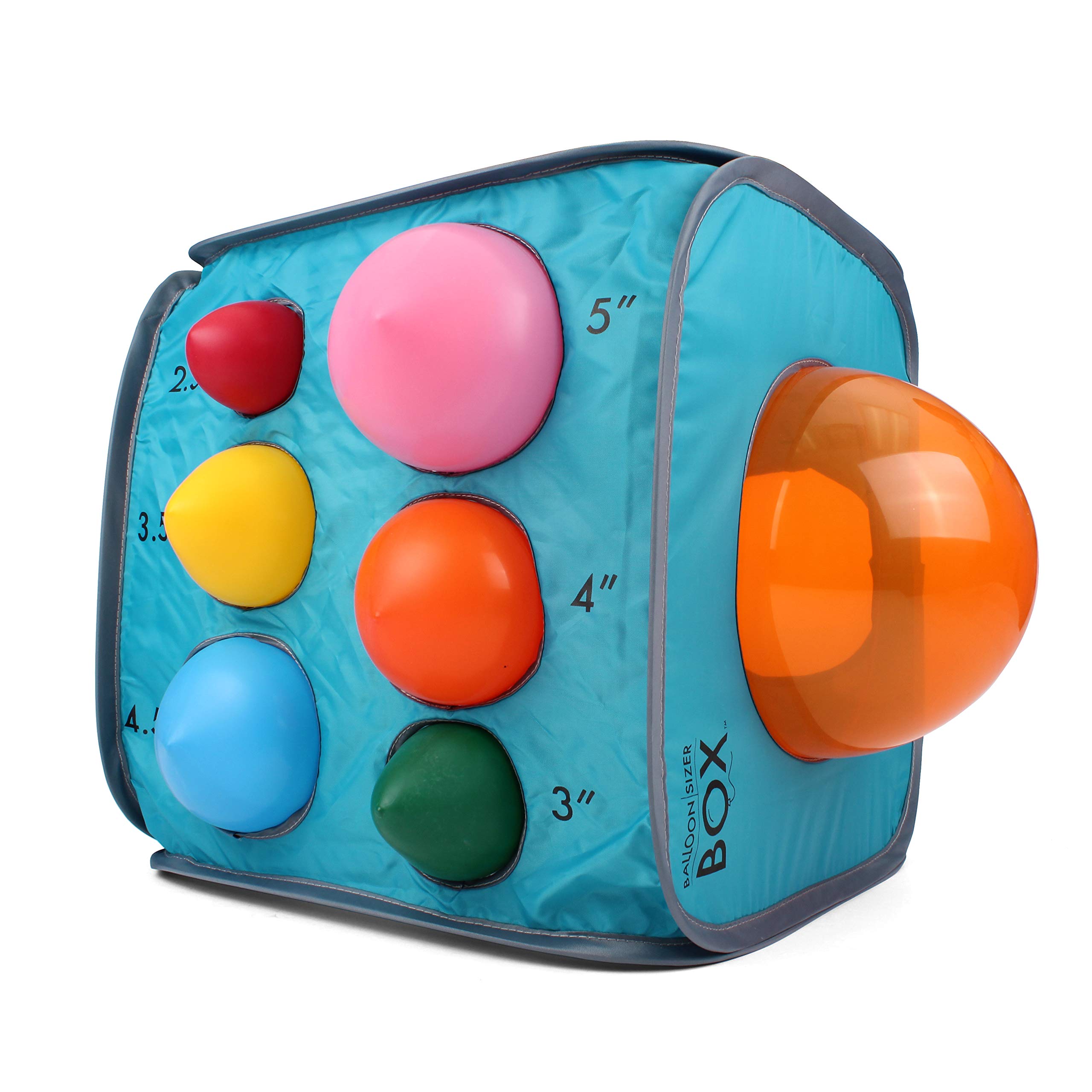 Balloon Sizer Box - 13 Hole Balloon Measurement Tool for Balloon Decorations, Arches, Columns & Centerpieces - Perfect for Party Decor, Wedding Balloons & Event Planning