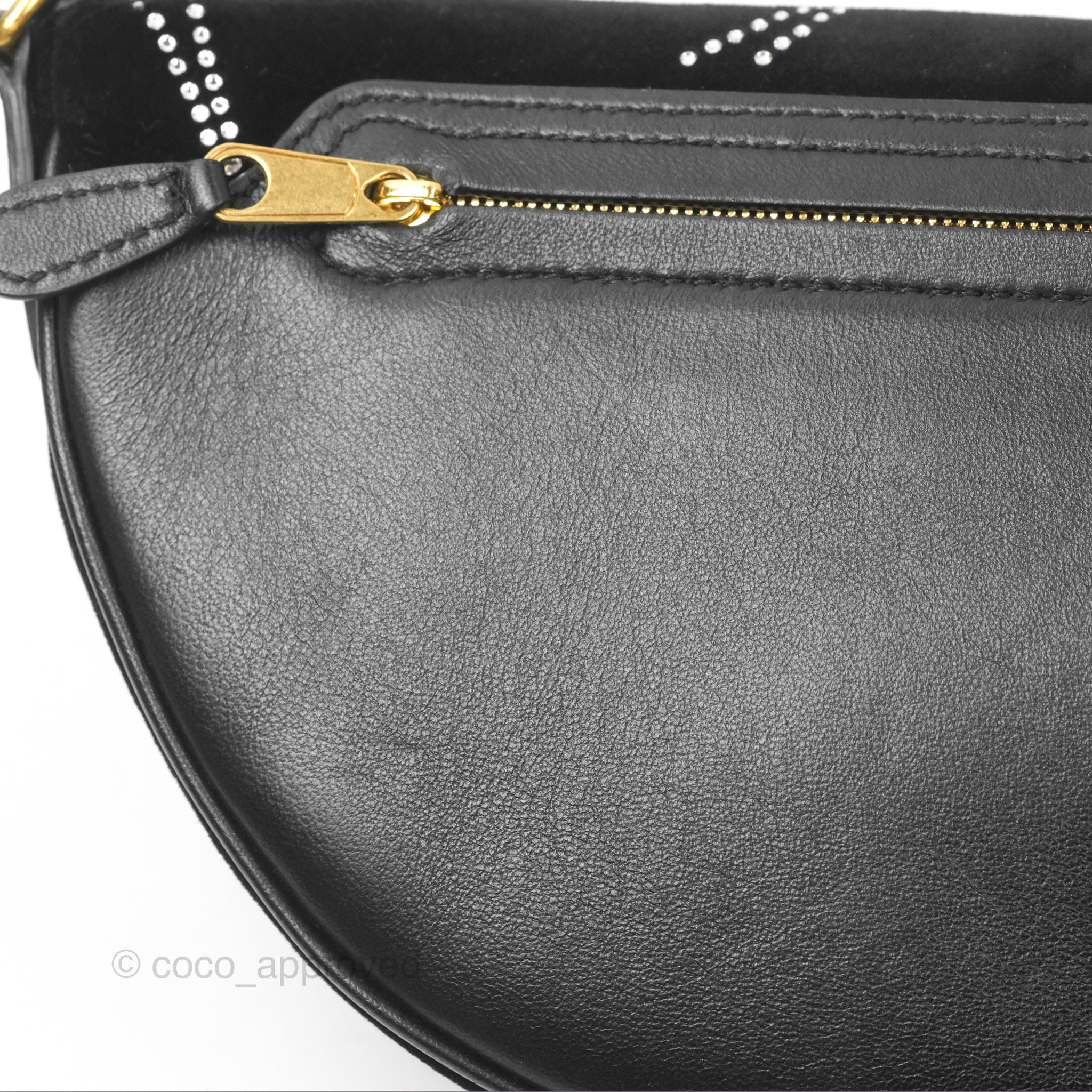Balenciaga Souvenirs XXS Eiffel Tower Print Belt Bag Black Velvet - Stylish Waist Pack for Travel, Concerts & Everyday Use
