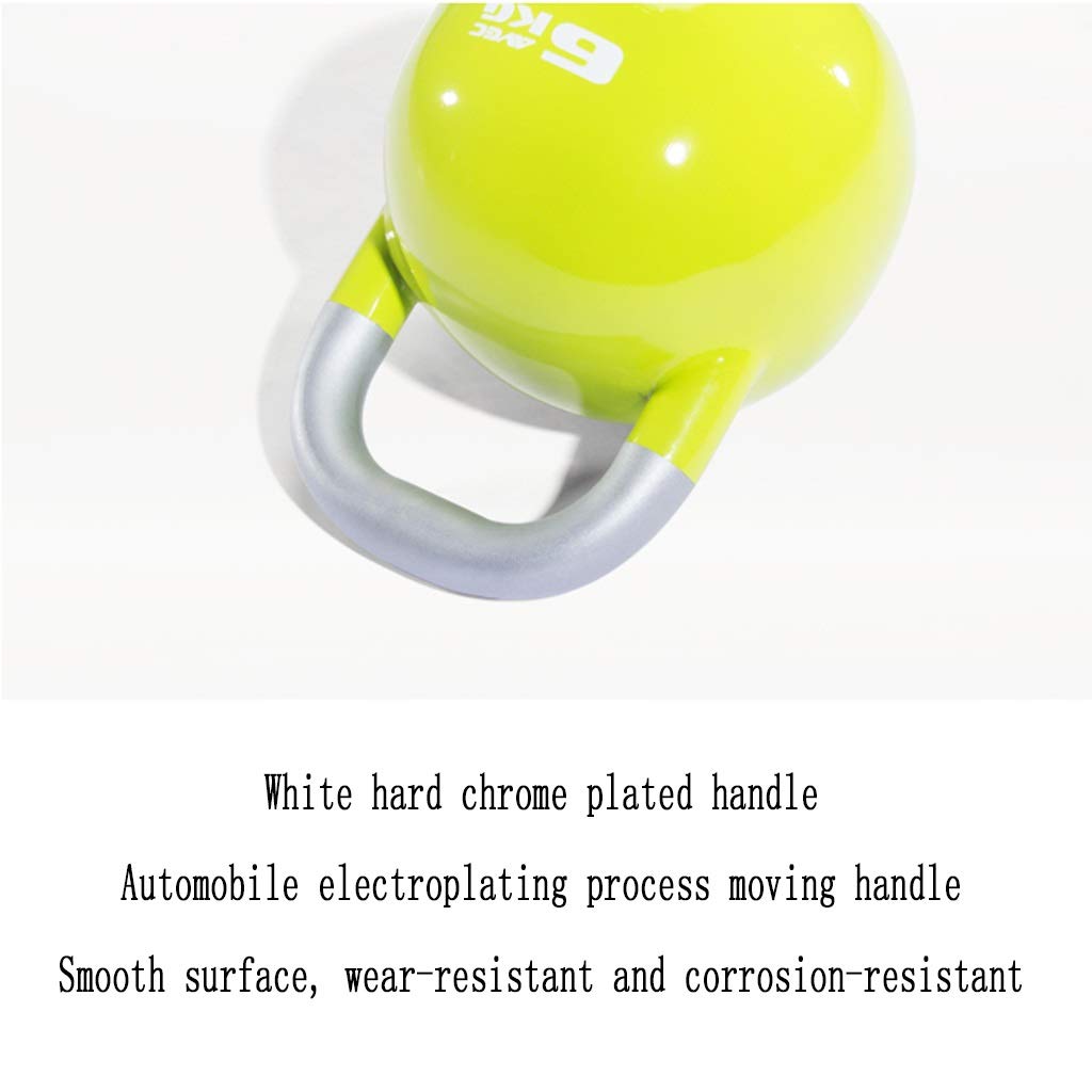 FHPEWXDG Small Dumbbell Kettlebell - Home Fitness Weights for Strength Training, Curved Design for Explosive Power - 4kg, 20kg, 24kg Options - Perfect for Home Gym, CrossFit & HIIT Workouts