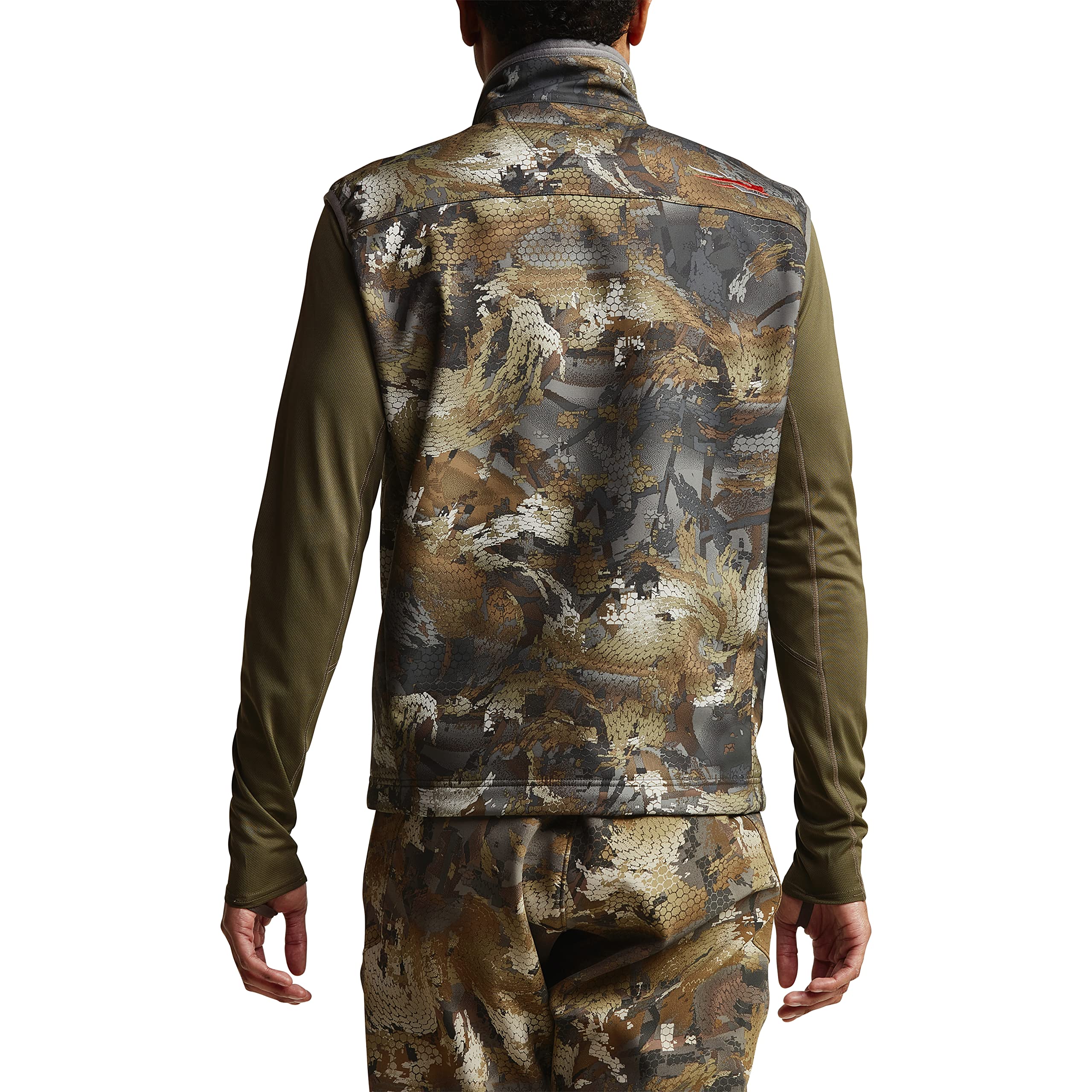 Sitka Men's Hunting Water-Repellent Camouflage Dakota Vest - Lightweight Insulated for Cold Weather, Durable for Outdoor Adventures