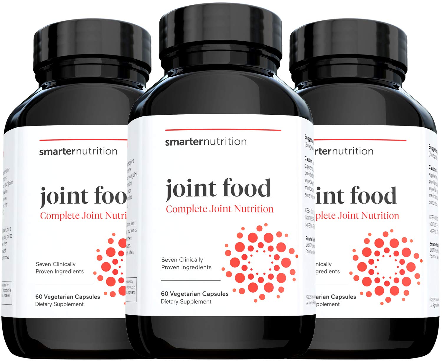 Smarter Joint Food - Whole-Food Supplement for Joint Health, Mobility & Lubrication with Type II Collagen, MSM, Vitamin C, Turmeric & Bromelain (90 Servings) - Ideal for Active Lifestyles, Athletes & Seniors