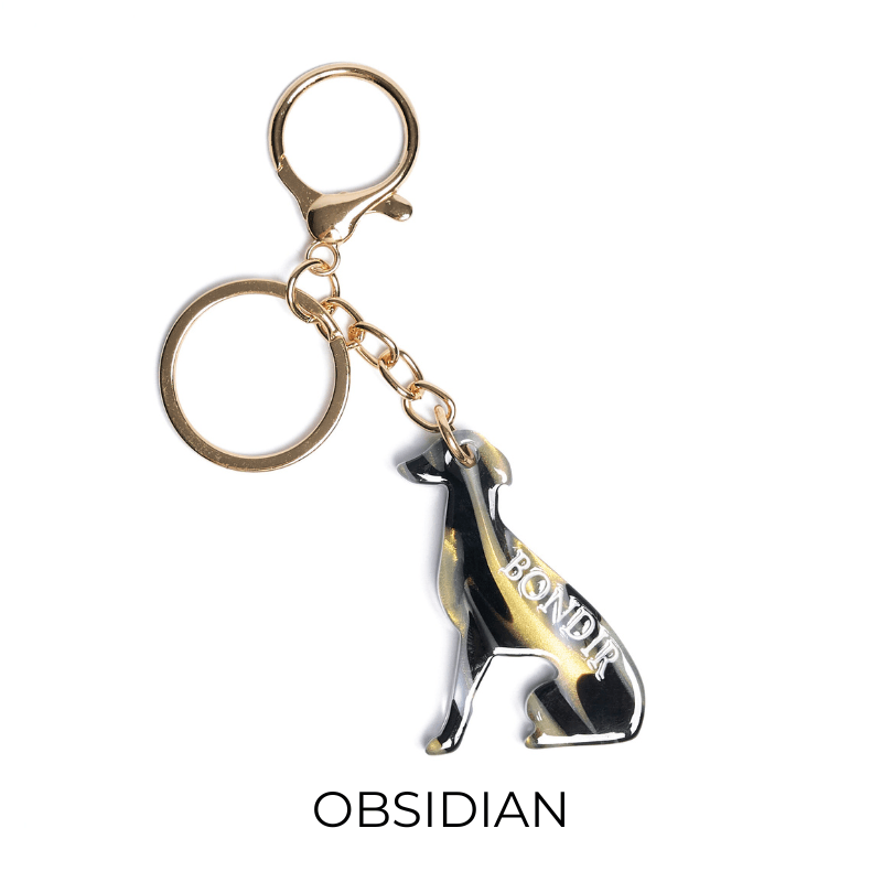 Stylish Greyhound Dog Keychain - Durable Metal Pet Lover Gift for Key Rings - Perfect for Dog Owners, Gifts & Everyday Carry