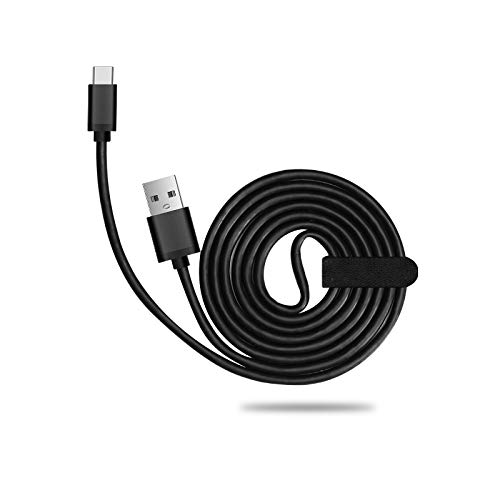 Fast Charging USB-C Cable for Xiaomi Mi 10T Pro 5G/Mi 10T 5G/Mi 10T Lite 5G - 6ft Nylon Braided Type C Charger & Data Sync Cord - Perfect for Home, Office & Travel Charging