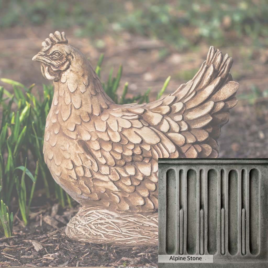 Campania International Henrietta Garden Statue - Classic Outdoor Decor for Patio, Lawn & Garden