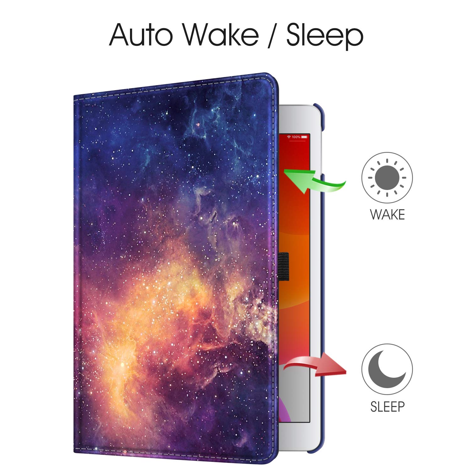 Fintie 360 Rotating Stand Case for iPad 9th/8th/7th Generation 10.2 Inch (2021/2020/2019) - Protective Back Cover with Auto Wake/Sleep, Compatible with iPad 10.2
