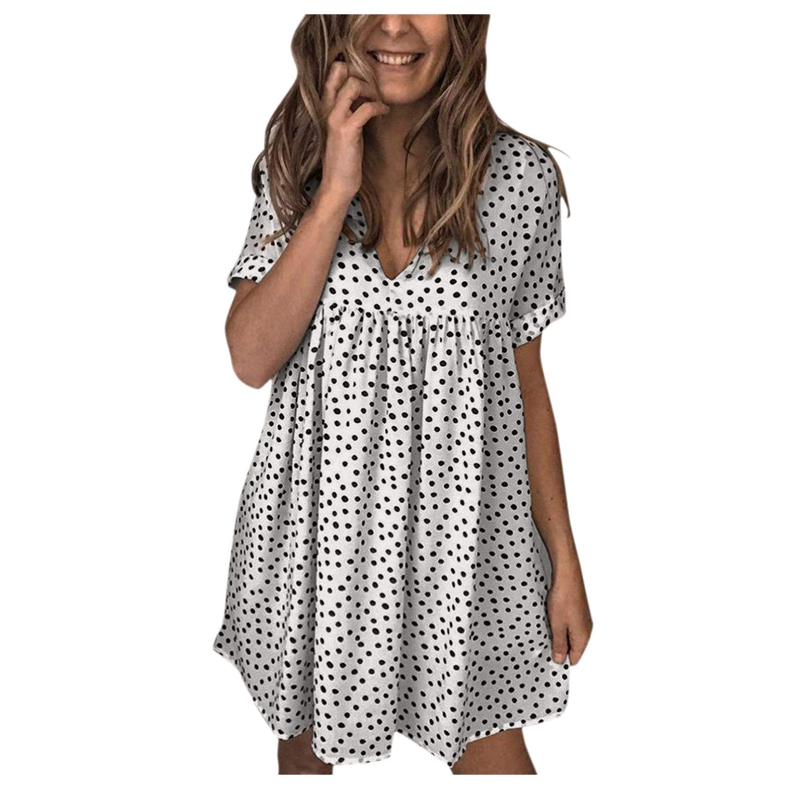 Xiloccer Women's Cocktail Sundress - Cute Summer Dress for Beach, Workout, Casual & Party Wear | Flowy & Comfortable for Outdoor Activities, Vacations & Date Nights