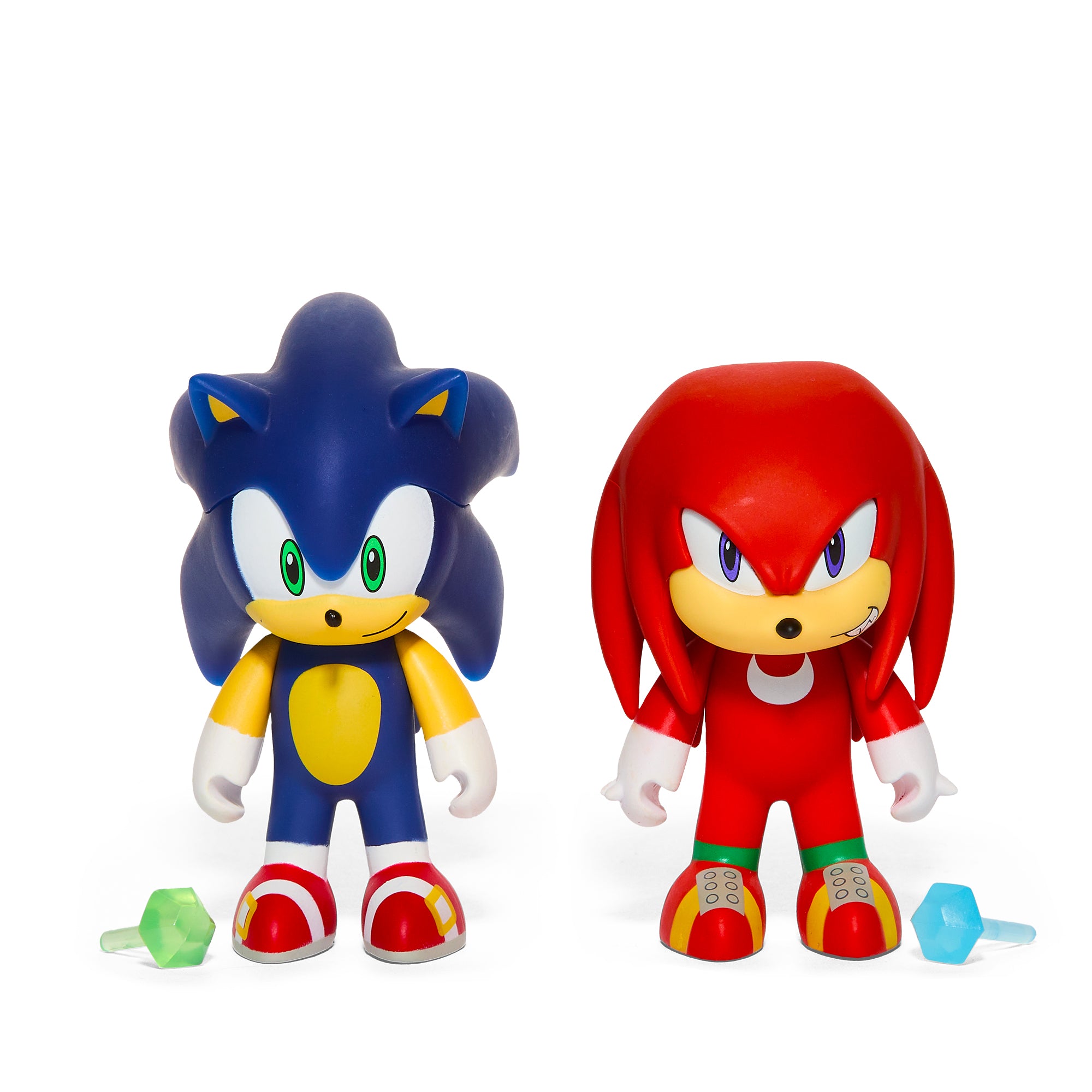 Sonic the Hedgehog 3 Vinyl Figure - Sonic and Knuckles 2-Pack Action Figure Set for Collectors, Gifts, and Gaming Displays