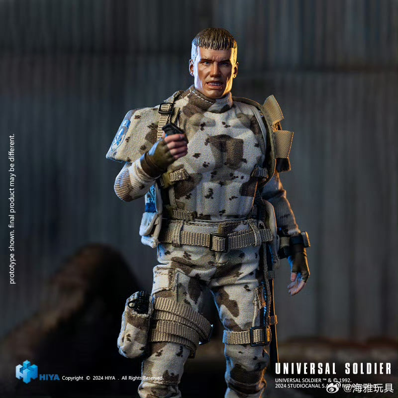 HIYA 6-inch 1/12 Scale Action Figure - Exquisite Super Series Universal Soldier Andrew Scott Collectible - Perfect for Display, Photography & Diorama Scenes