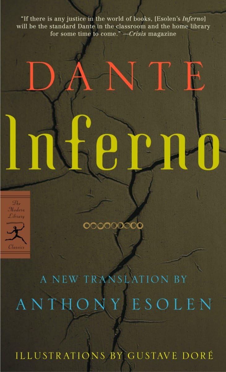 Inferno by Dante Alighieri - The Divine Comedy Book 1 | Classic Italian Literature, Epic Poetry | Perfect for Book Clubs & Literature Studies