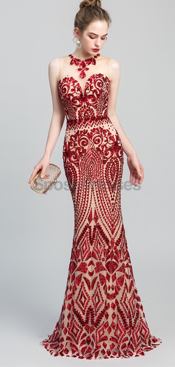 Sparkly Sequin Mermaid Prom Dress for Women - Elegant Evening Party Gown for Homecoming, Formal Events & Special Occasions