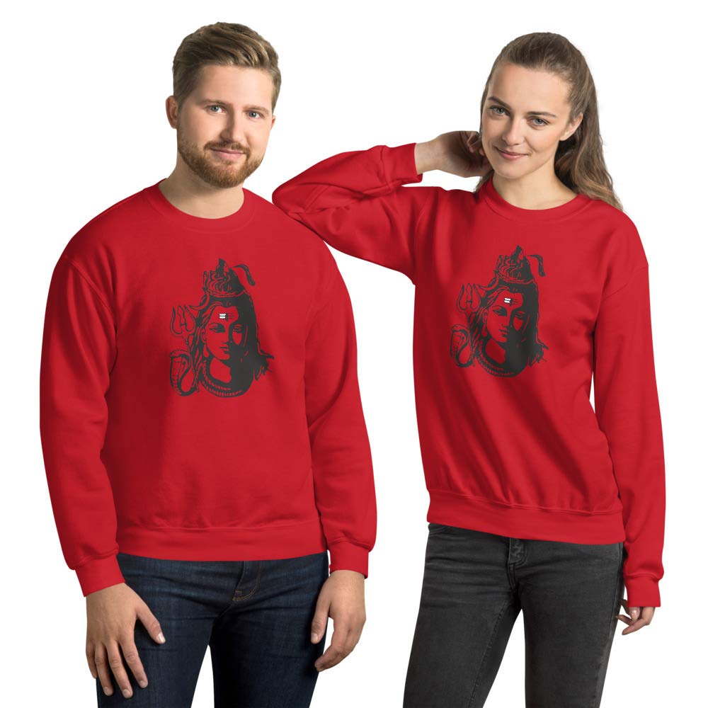 Shiva Lord Unisex Sweatshirt - Spiritual Comfort Wear for Yoga & Meditation