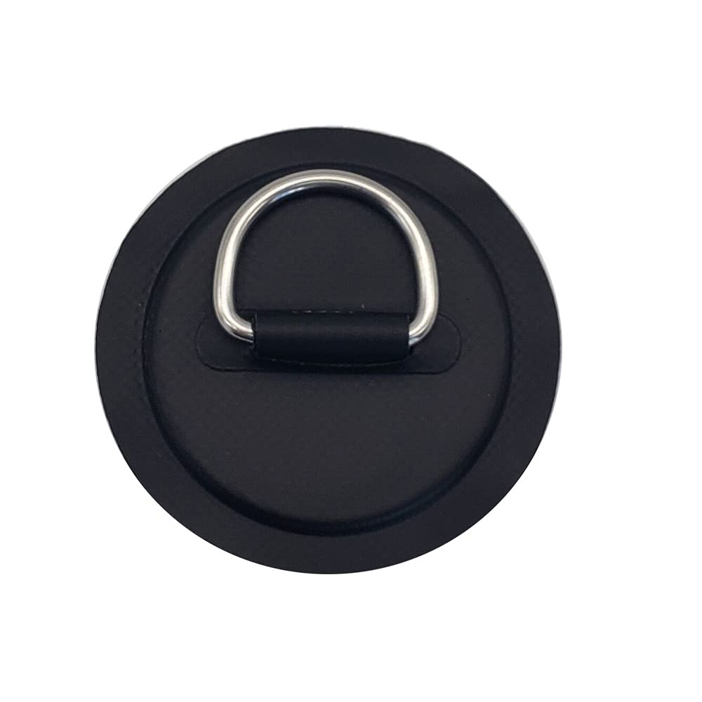 4-Piece Kayak Paddle Holder Set with D-Ring Patches - Secure Kayak Paddle Clip & Storage Keeper for Inflatable Boats, Paddle Boards & Kayaks - Perfect for Fishing, Camping & Water Sports Adventures