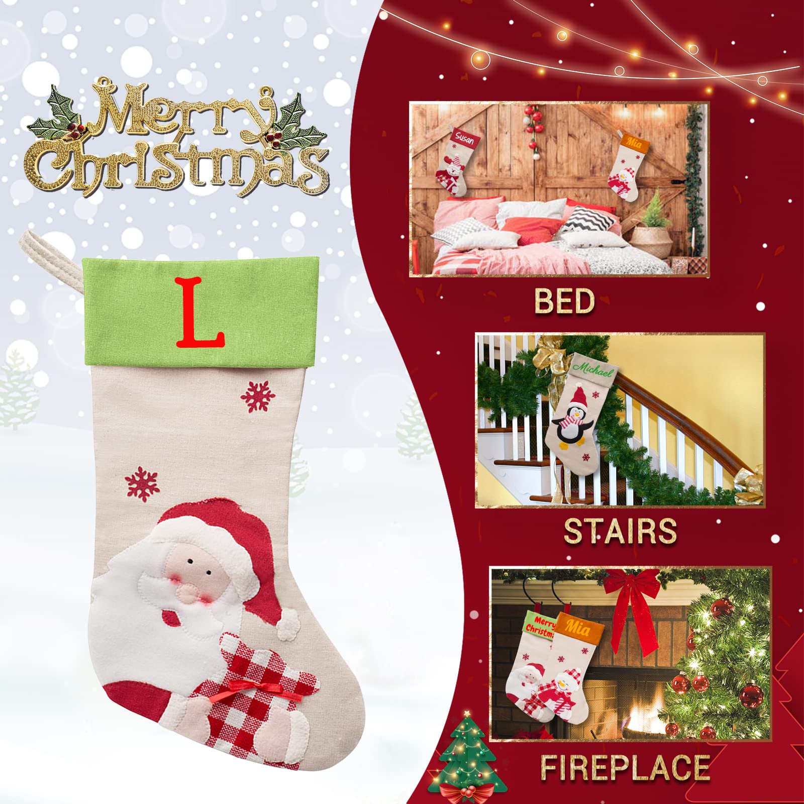 Personalized Christmas Stockings 20