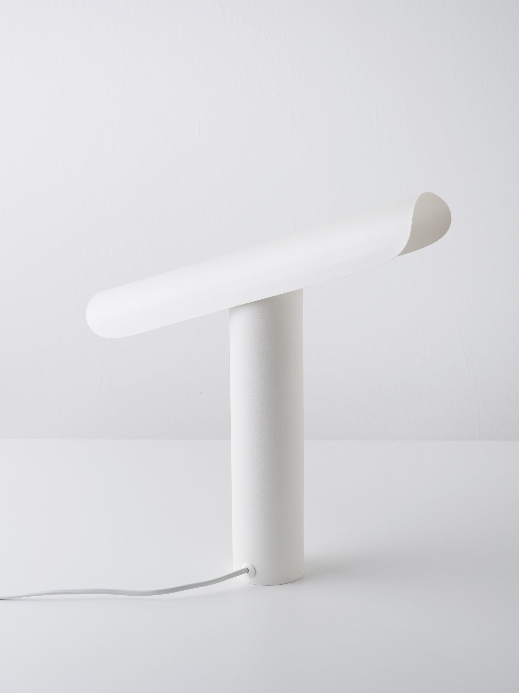 Modern T Table Lamp - Adjustable LED Desk Lamp with USB Port for Home Office, Bedroom, and Study Room - Perfect for Reading, Working, and Night Light Use