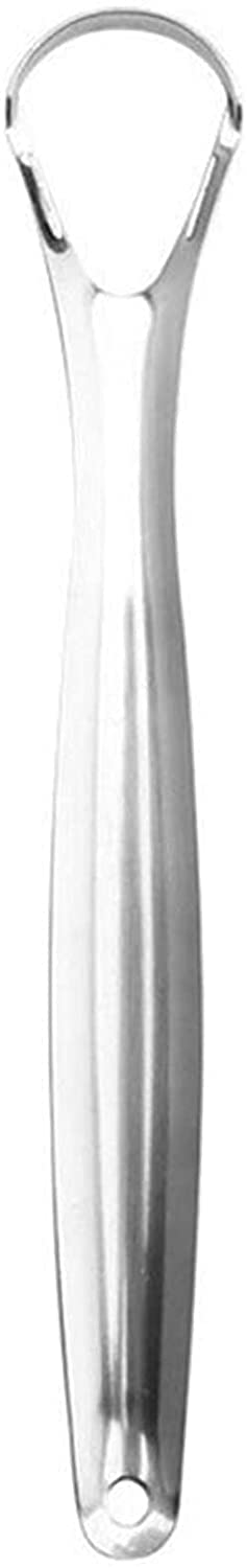 Stainless Steel Tongue Cleaner - Wide Head Scraper for Fresh Breath & Oral Hygiene | Durable Metal Tongue Brush for Daily Use at Home, Travel & Dental Care