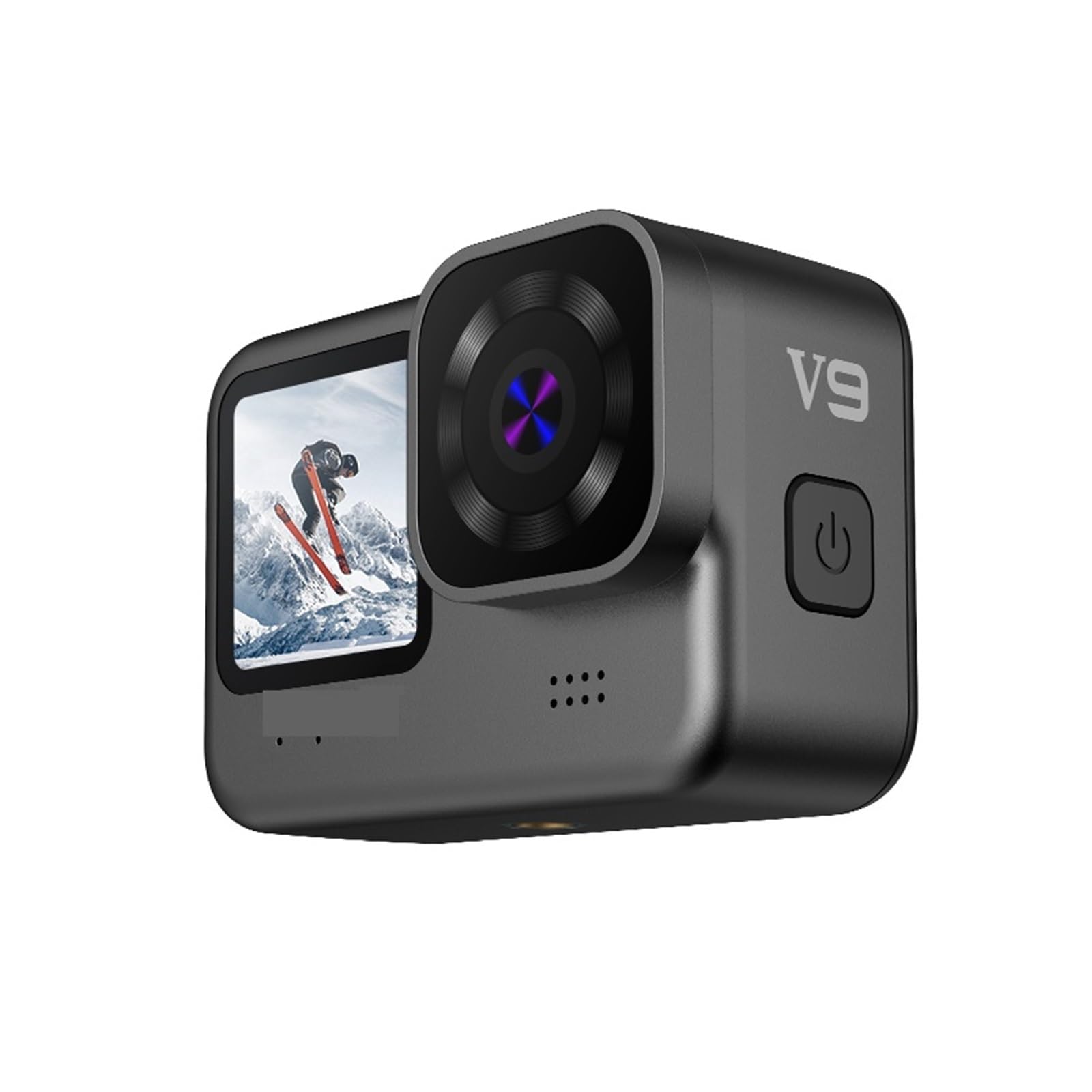**MZZYG 4K Action Camera with Stabilizer, 2.4