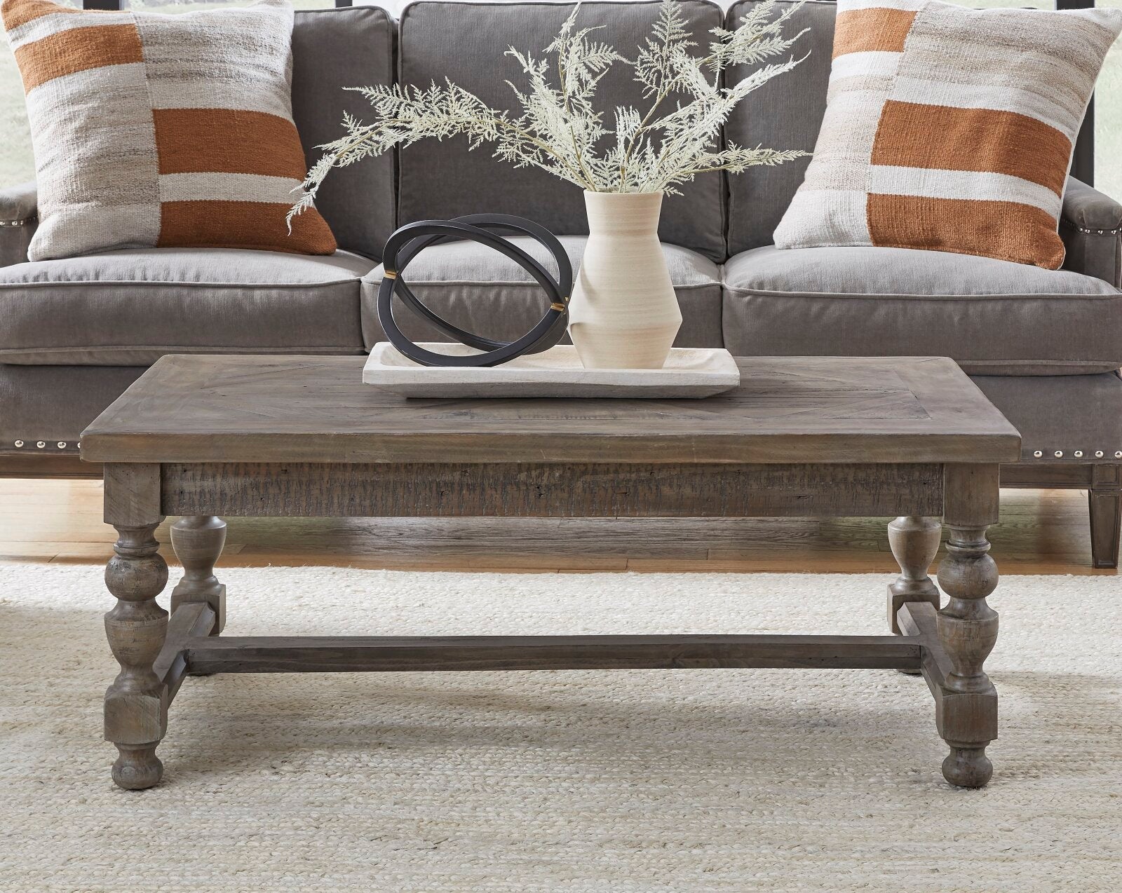 Aria 3-Piece Condo-Sized Coffee Table and End Table Set - Modern Living Room Furniture for Small Spaces, Apartments & Cozy Homes