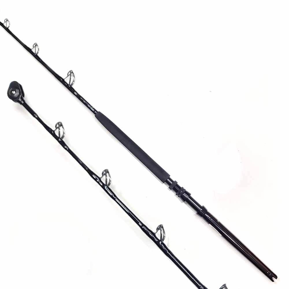 Capt. Harry's Blackout Series CHSU SIN Stand Up Pitch Rods - Premium Fishing Rods for Bass & Saltwater Anglers | Perfect for Kayak Fishing & Shore Casting