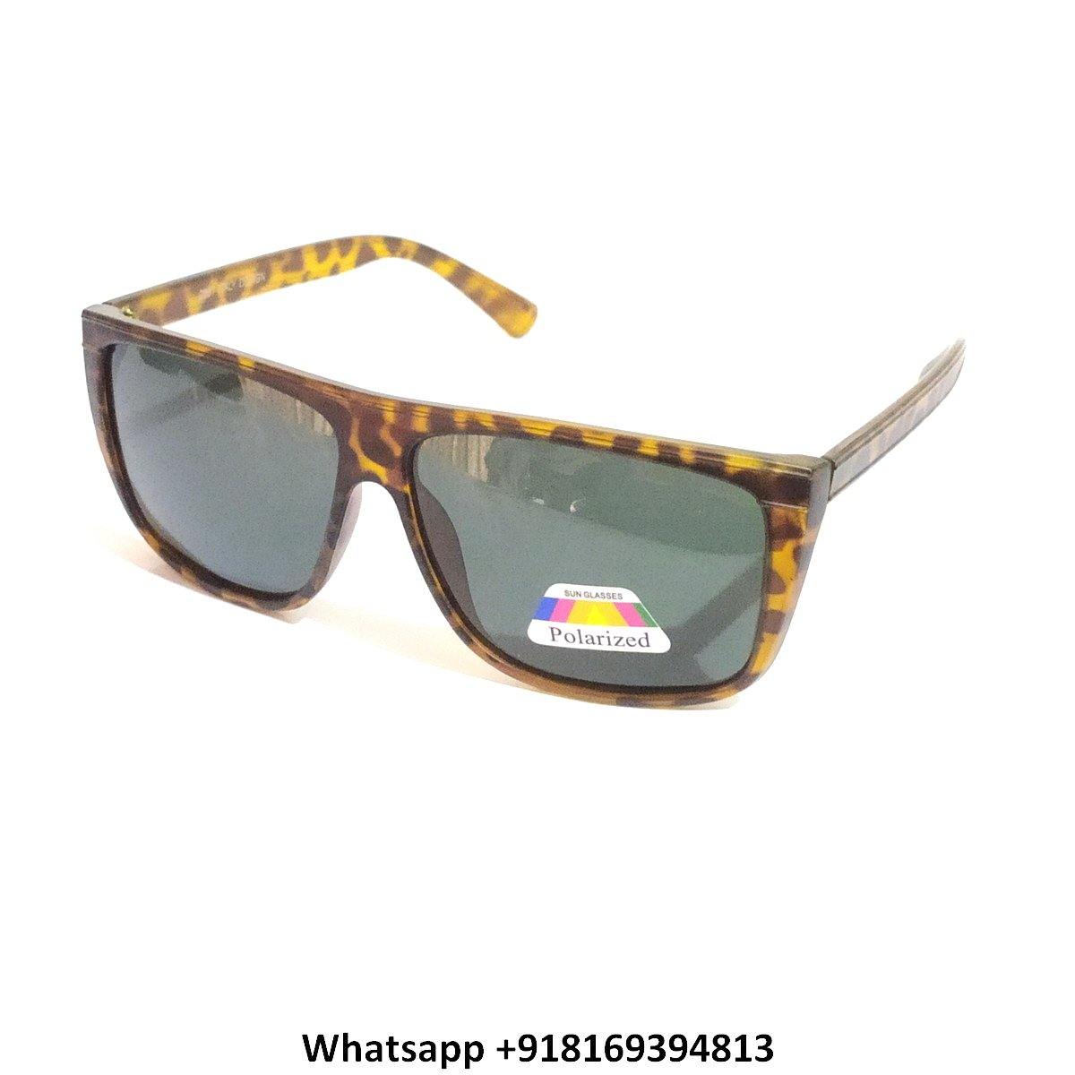 Trendy Square Polarized Sunglasses for Men & Women - UV Protection, Lightweight & Stylish - Perfect for Driving, Beach & Outdoor Activities | Model 2897DA