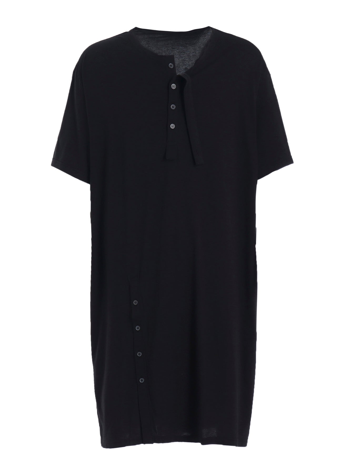 Soft & Breathable Cotton Modal Jersey Henry Neck Short Sleeve T-Shirt for Men - Perfect for Casual Wear, Summer Outfits & Layering