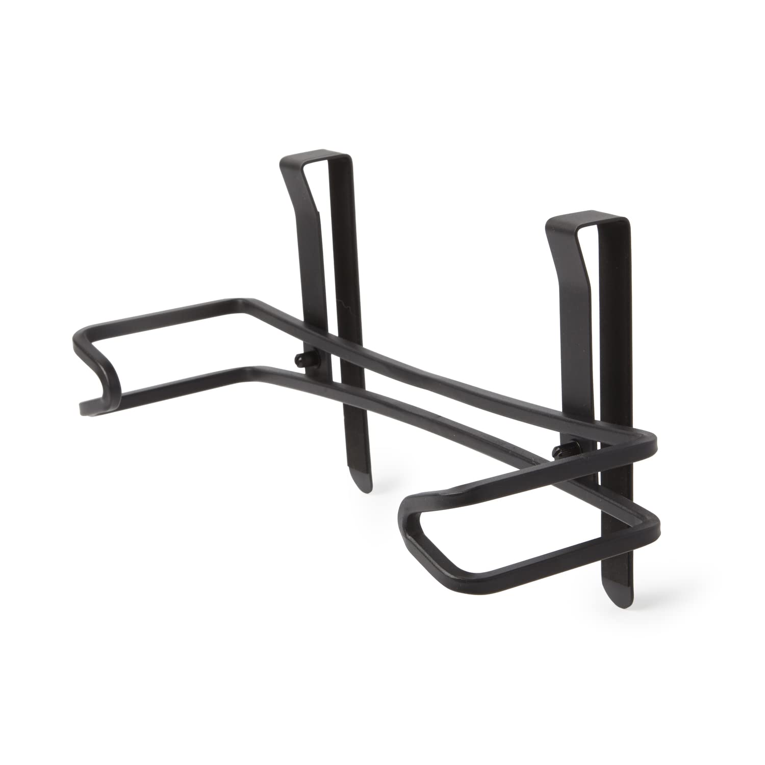 Umbra Squire Cabinet Paper Towel Holder - Black Roll Dispenser for Kitchen & Bathroom with 3 Mounting Options | Space-Saving Under Cabinet Design for Easy Access to Paper Towels | Perfect for Small Spaces, RVs & Apartments