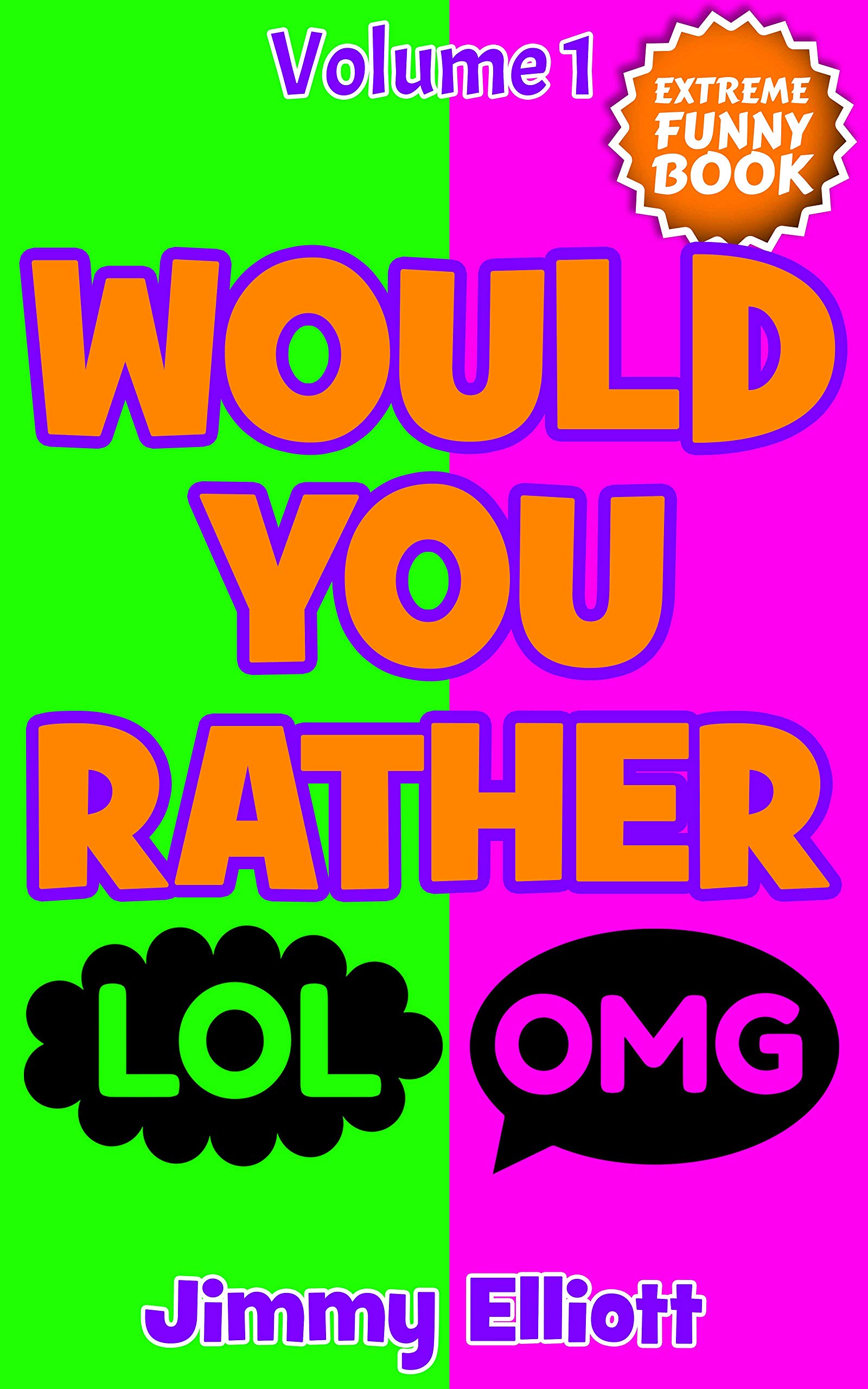 Would You Rather Game: Fun Interactive Q&A for Kids - Family & Party Scenarios