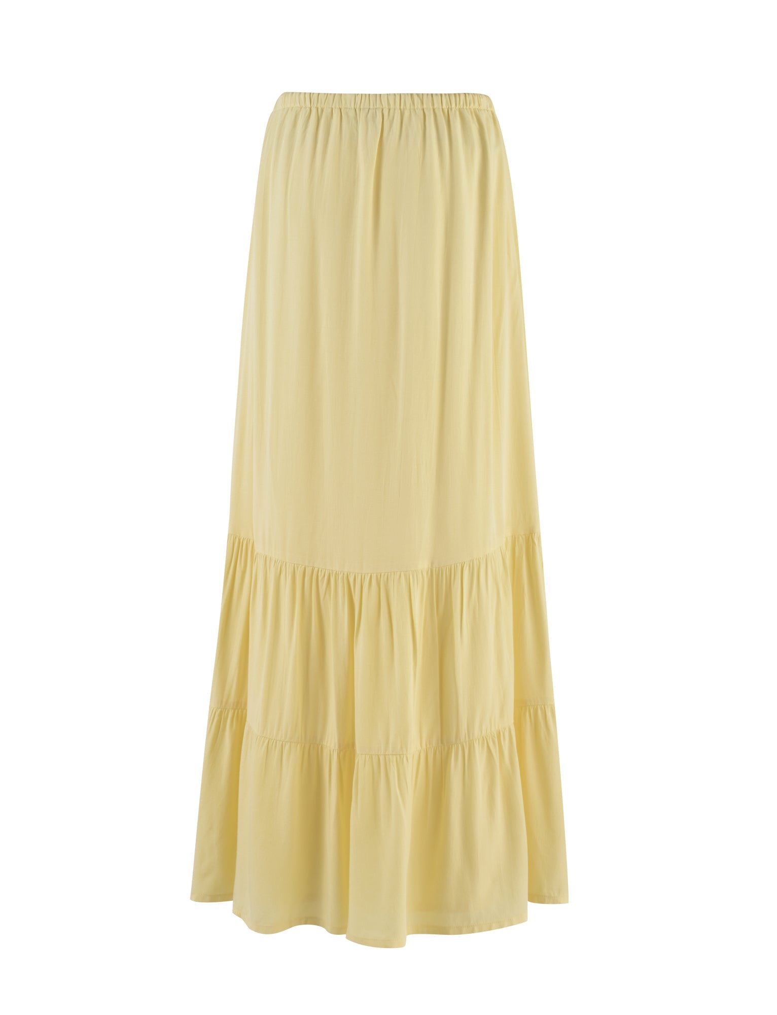 PHILLIPA SKIRT in LEMON YELLOW | Women's Fashion A-Line Skirt | Perfect for Summer Outfits, Beach Vacations & Casual Wear