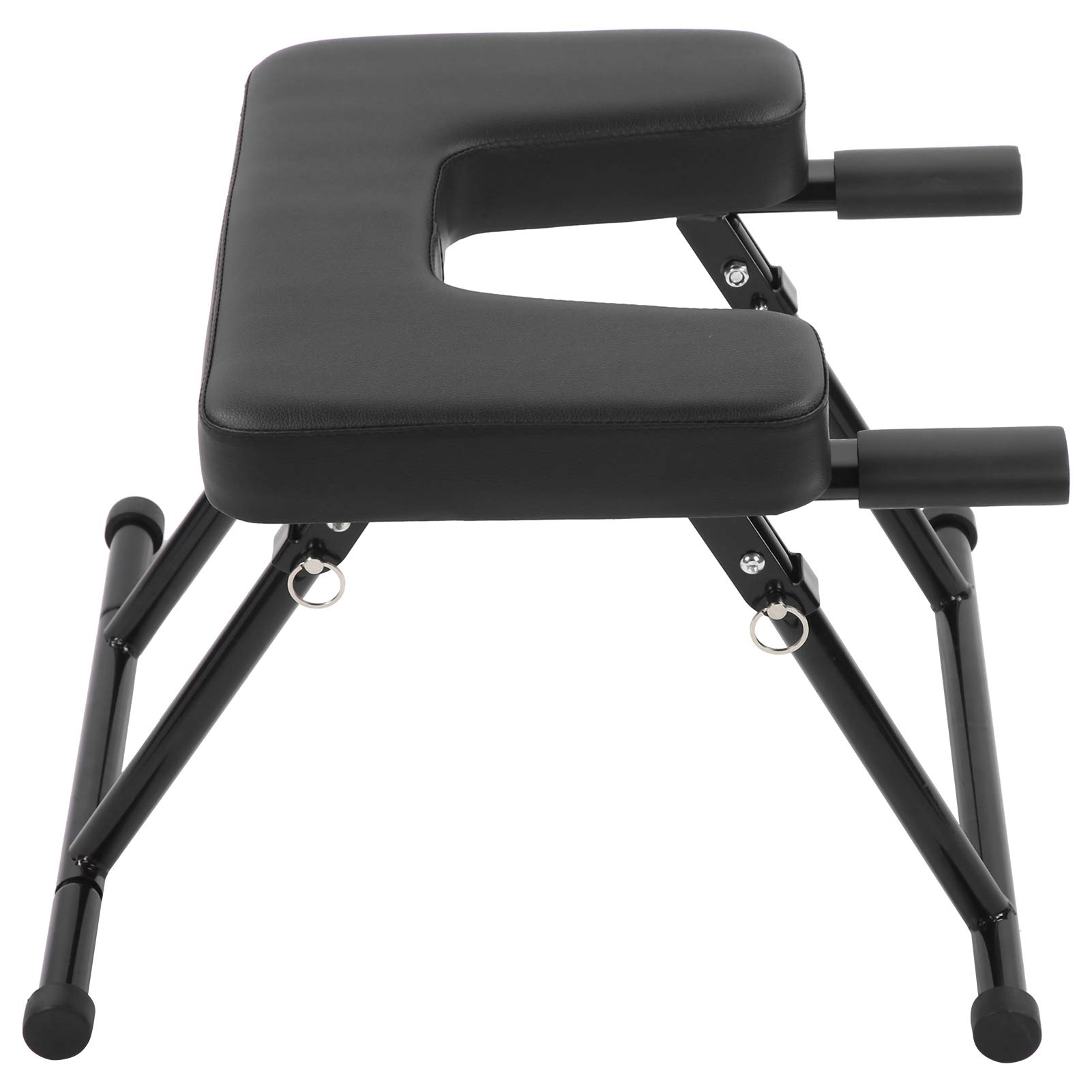 Asixxsix Inversion Chair - Headstand Stool with PU Cushion & Steel Frame, Durable Home Gym Equipment for Yoga, Core Training & Back Pain Relief - Perfect for Small Spaces & Home Workouts