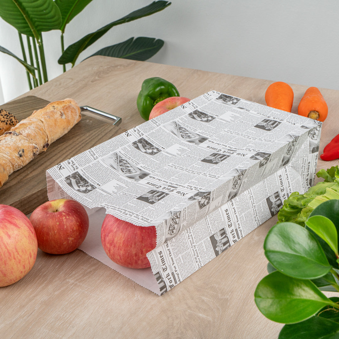 Eco-Friendly Kraft Paper Bags 12 lb - 7