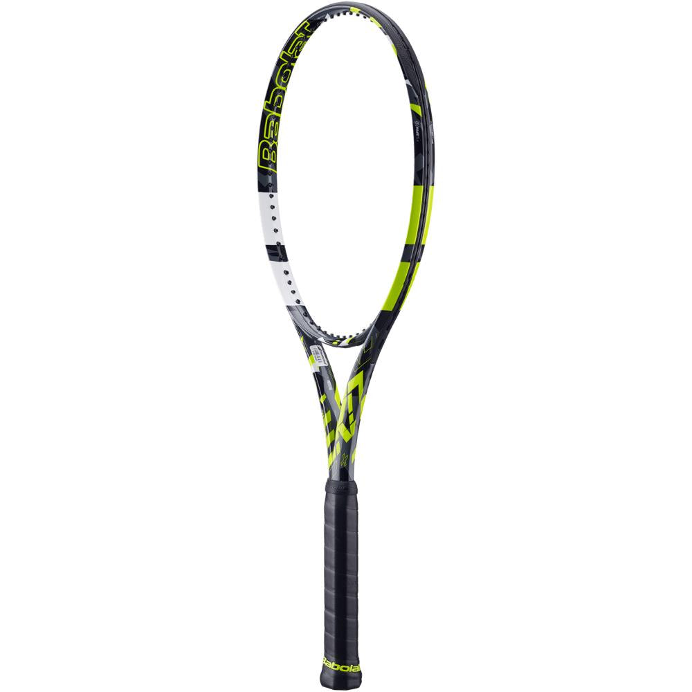 Babolat Pure Aero + 2023 Tennis Racket | Professional Carbon Fiber Racquet for Spin & Power | Perfect for Competitive Play & Training Sessions