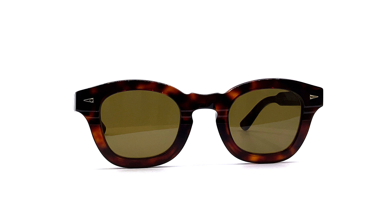 Ahlem Le Marais Light Turtle Sunglasses - UV Protection Polarized Lenses for Women & Men - Perfect for Driving, Beach, and Outdoor Activities