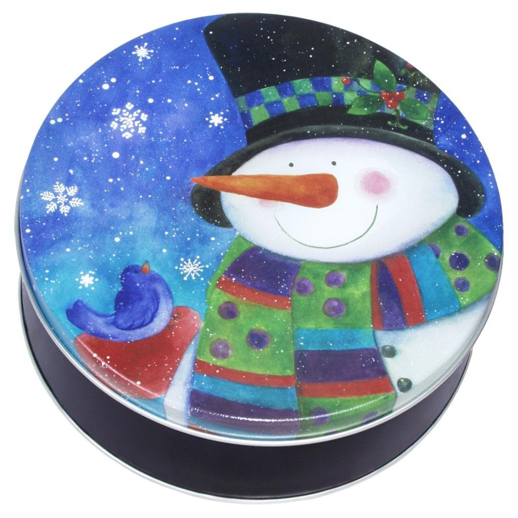 Scott's Cakes Milk Chocolate Covered Peanut Butter Oreos - Holiday Gift Tin with Snowman Design - Perfect for Christmas Gifts, Party Favors & Office Treats