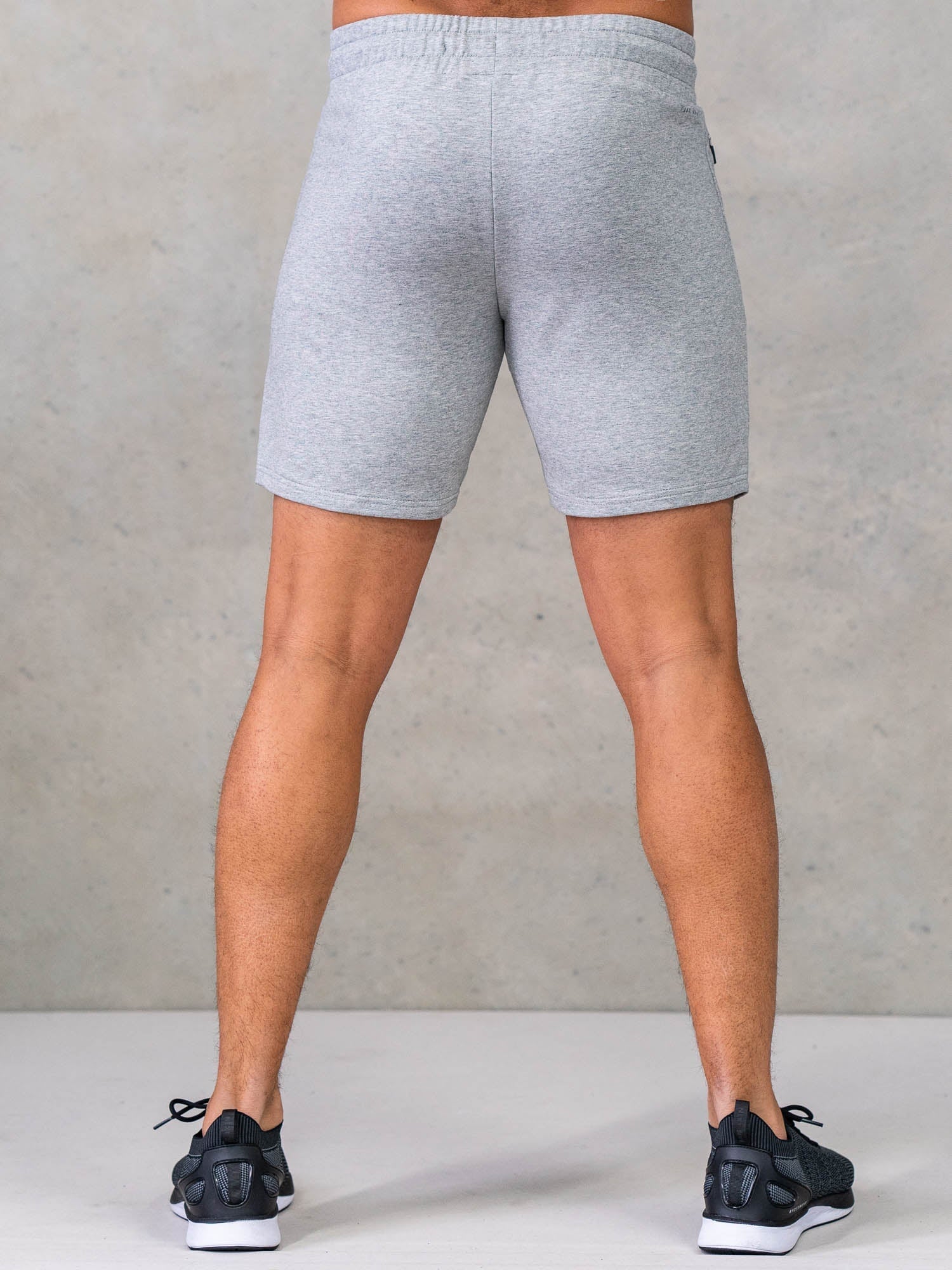 Endurance Track Shorts for Men - Breathable Grey Marl Running Shorts - Perfect for Gym, Jogging & Workouts