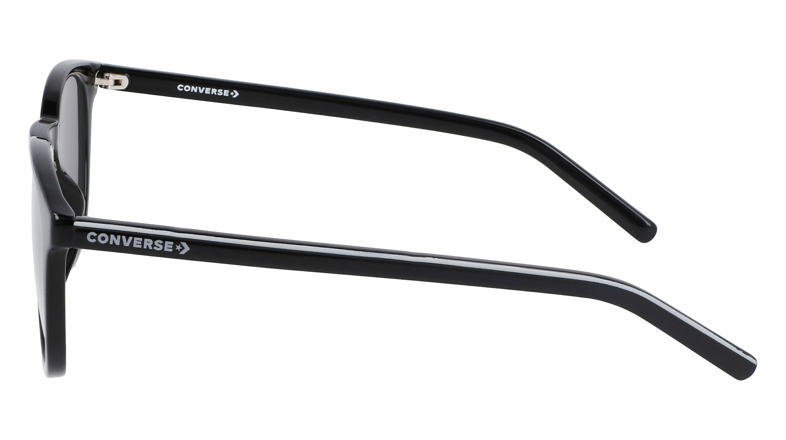 Converse CV 527 S ELEVATE 001 Black Polarized Sunglasses for Men & Women - Stylish UV Protection Shades for Driving, Beach & Outdoor Activities
