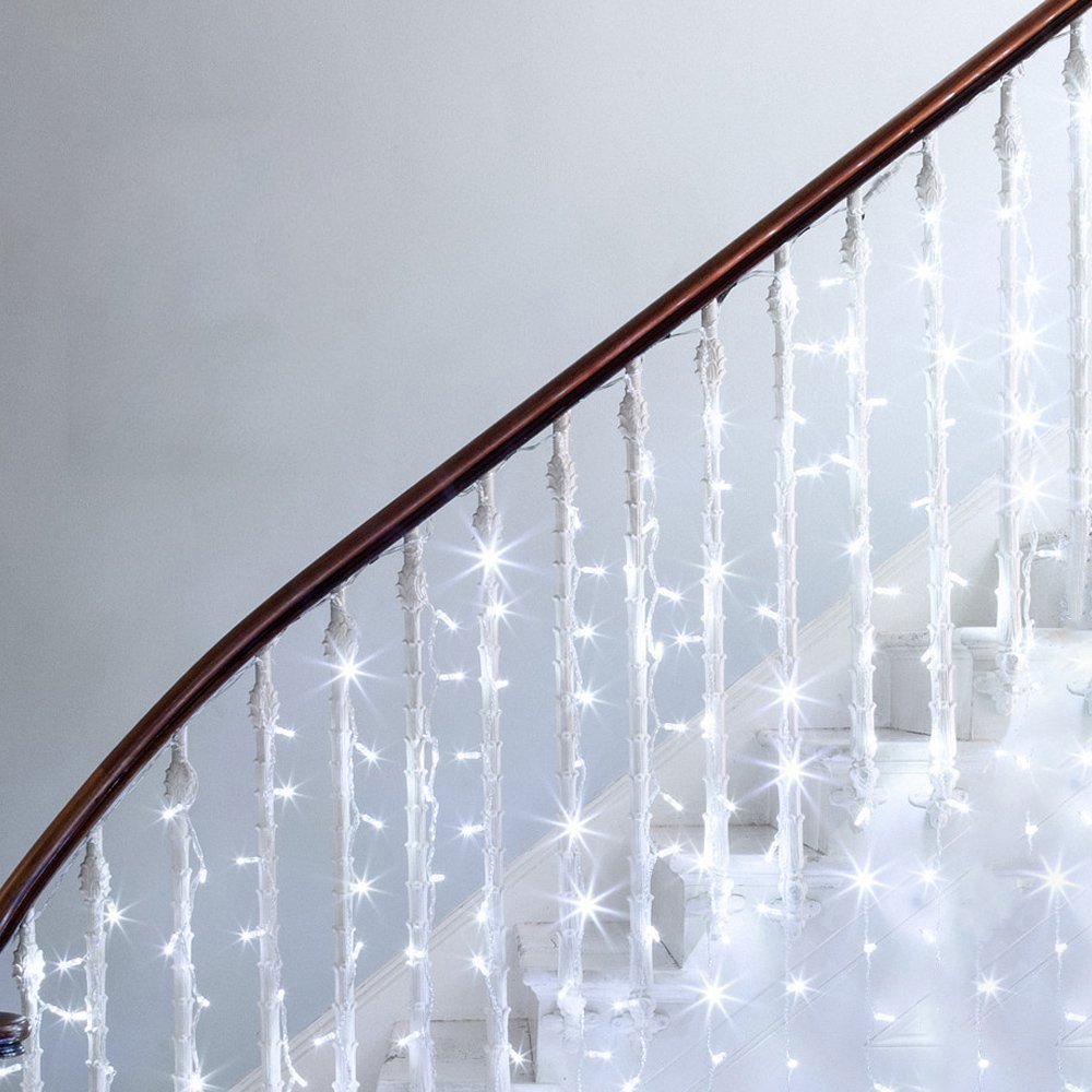 300 LED Party String Lights - 9.84ft x 9.84ft Fairy Lights with 8 Lighting Modes | Waterproof Outdoor & Indoor Decorative Lights for Wedding, Garden, Patio, Bedroom, Party & Home Decor