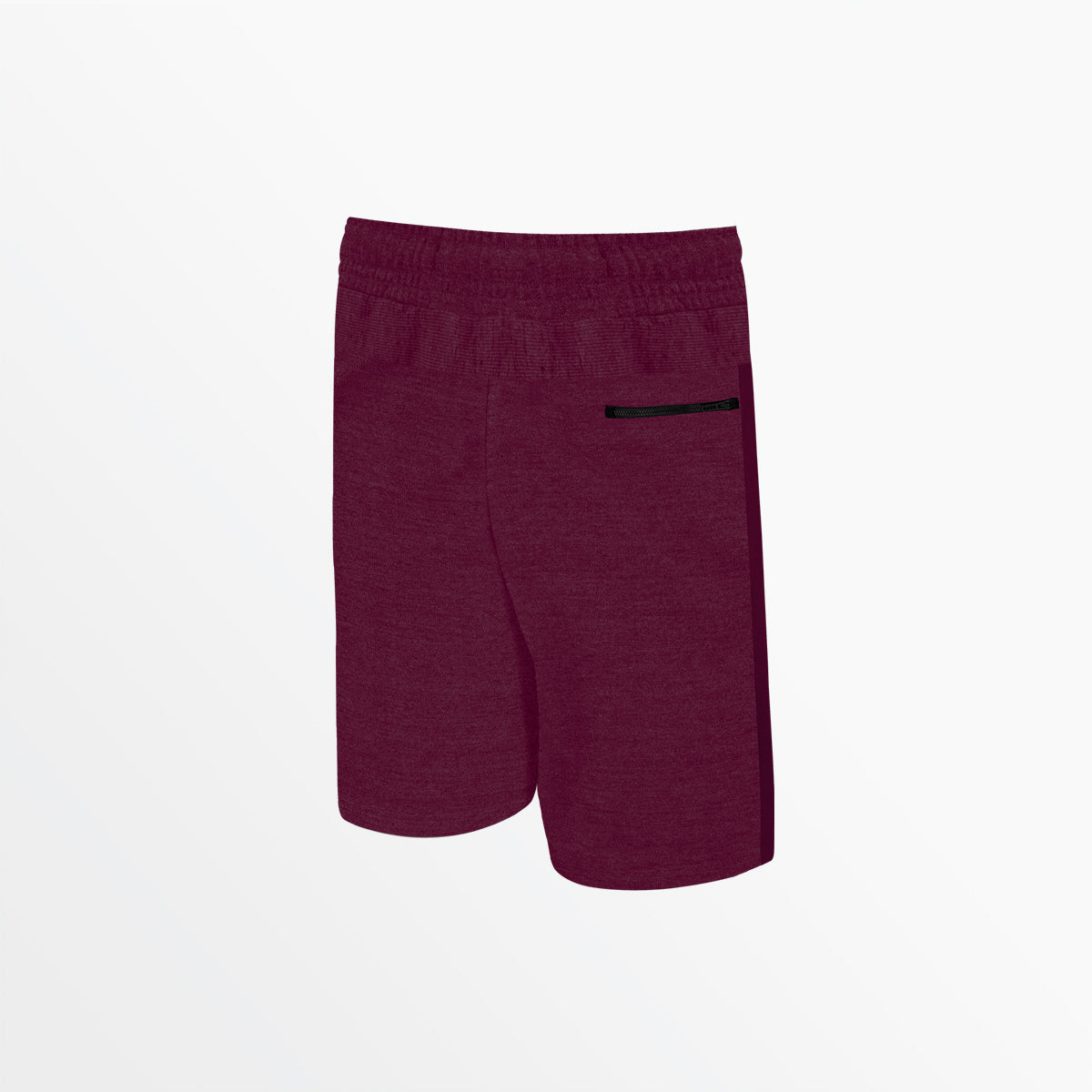 Youth Heather Grey Athletic Shorts - Comfortable & Breathable for Running, Gym, and Casual Wear