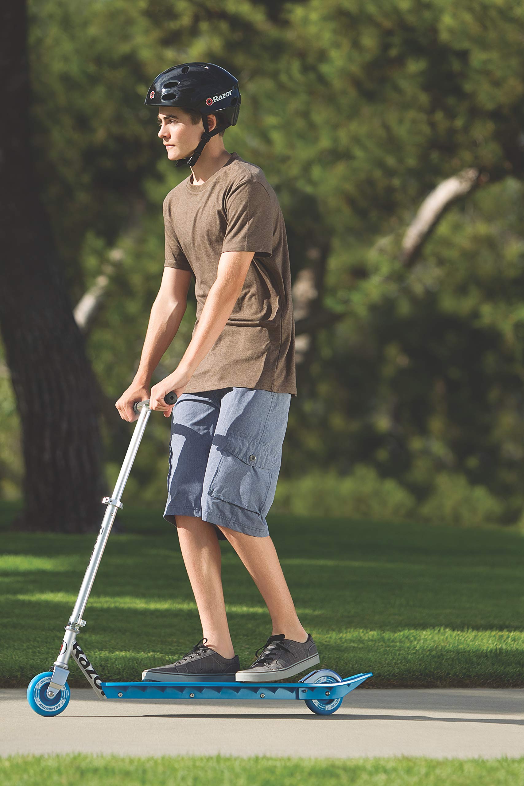 California Longboard Scooter - Lightweight & Durable Razor Scooter for Kids & Adults - Perfect for Commuting, Cruising & Outdoor Fun