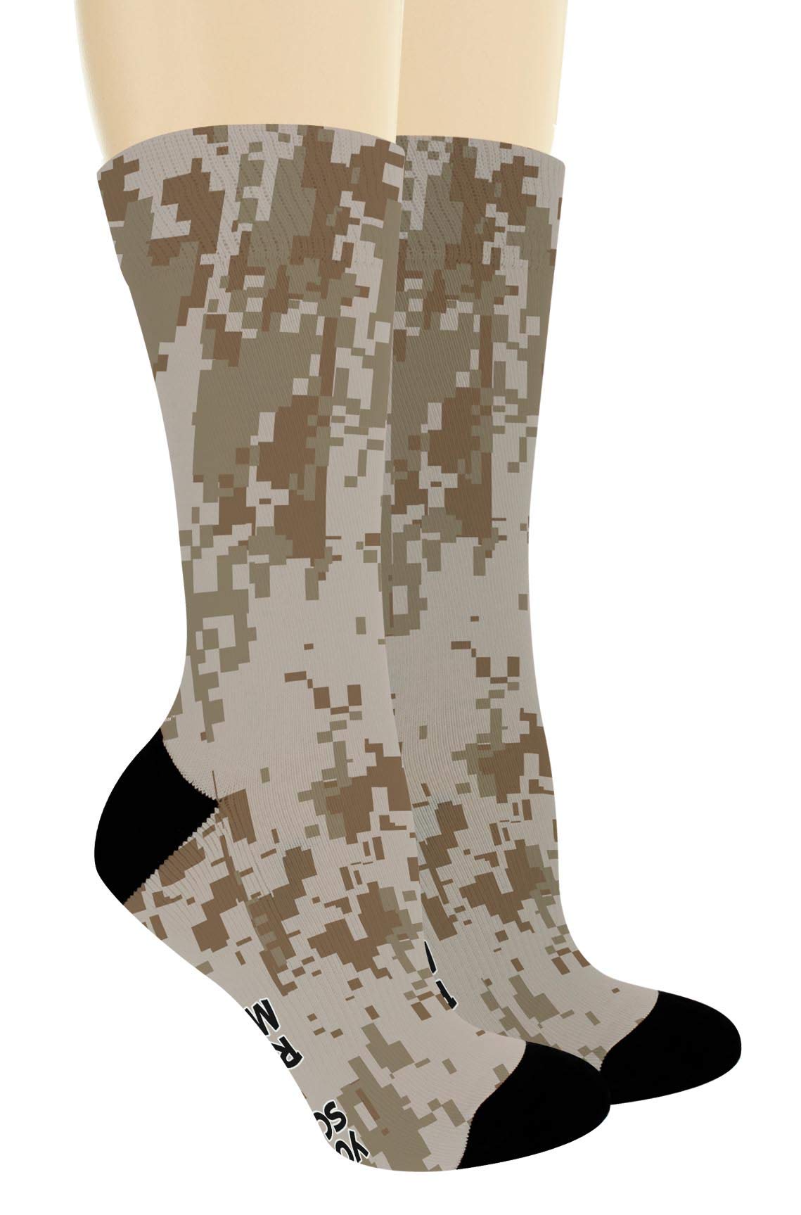Funny Retirement Socks for Men & Women - 'You Can't Scare Me I'm Retired' Military Novelty Crew Socks - Perfect Retirement Gift for Veterans, Teachers, Police Officers