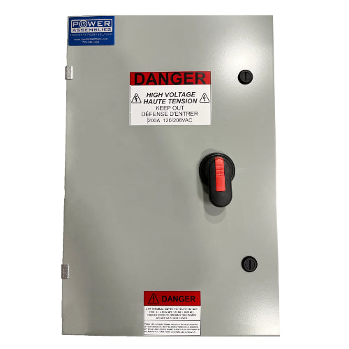Single Throw Quick Connect Switch with Fusible Cams - Easy Wiring for Home & Commercial Electrical Panels | Ideal for Circuit Breakers & Power Distribution