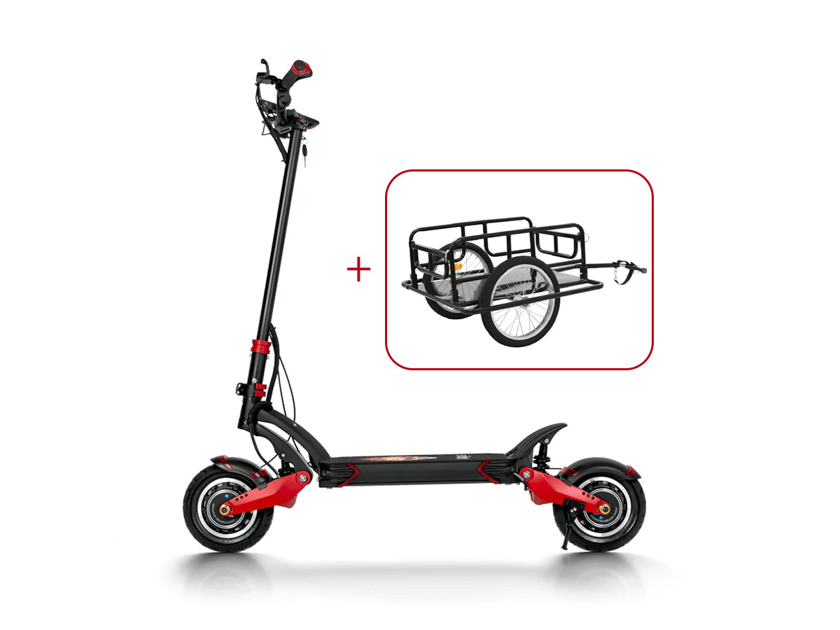 Eagle One Dual Motor Electric Scooter - 1500W High Power, 30MPH Speed, 40 Mile Range - Perfect for Commuting, City Travel & Outdoor Adventures